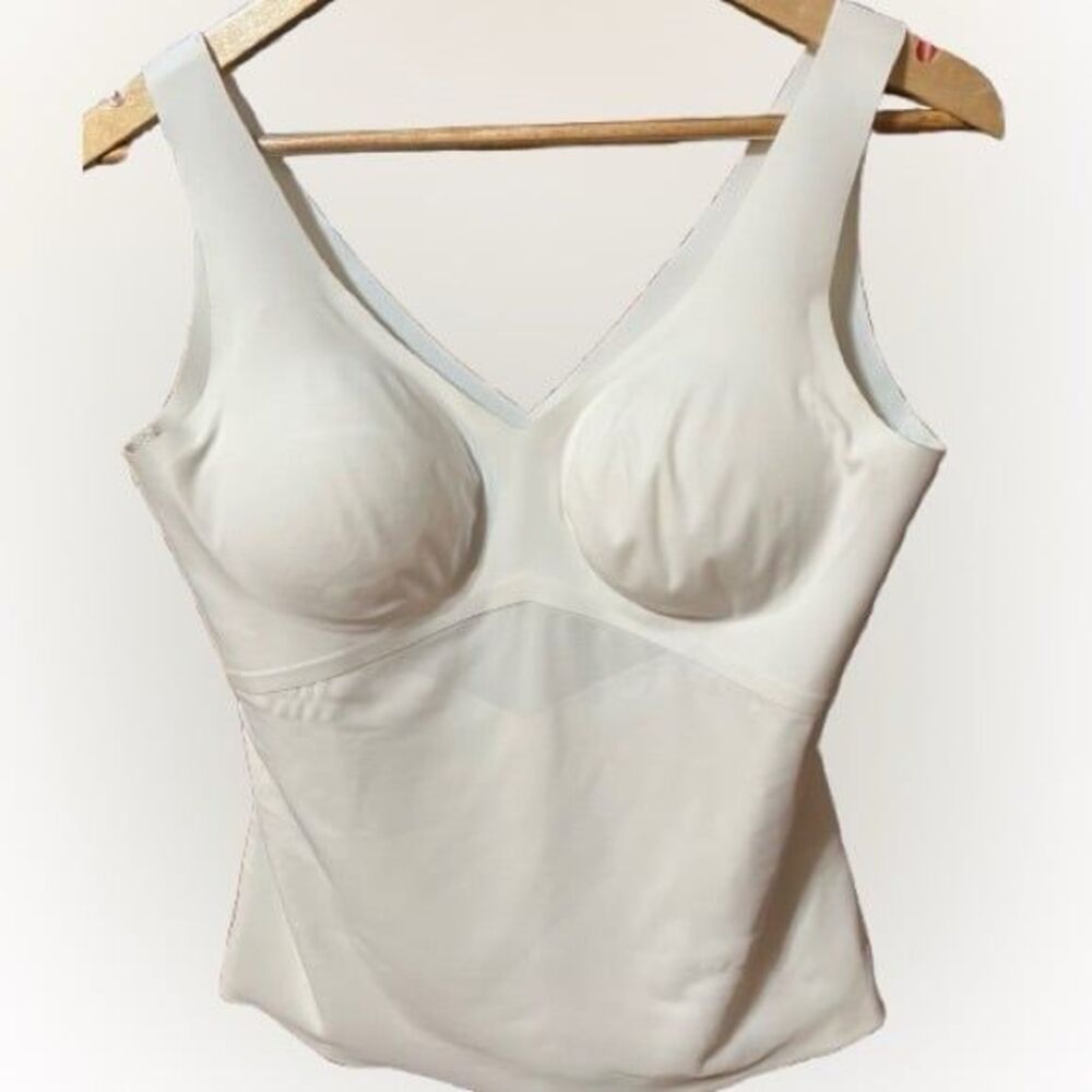 Honeylove LiftWear Built In Cups Targeted Compression Shapwear Tank Top XS